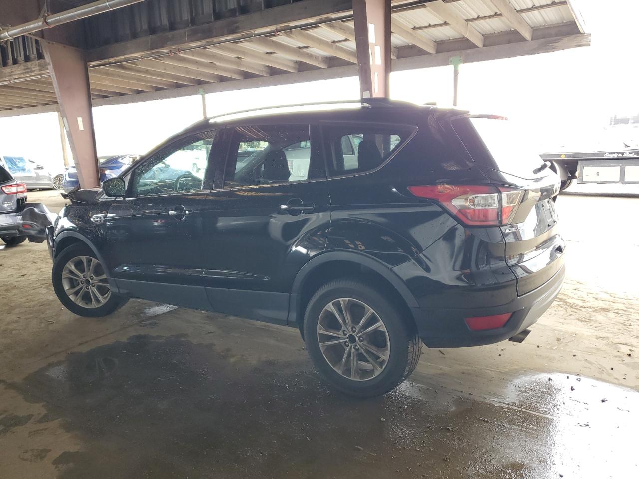 2018 Ford Escape VIN 1FMCU9GD4JUB28679 Copart auction photo, front end / undercarriage damage thumbnail 2