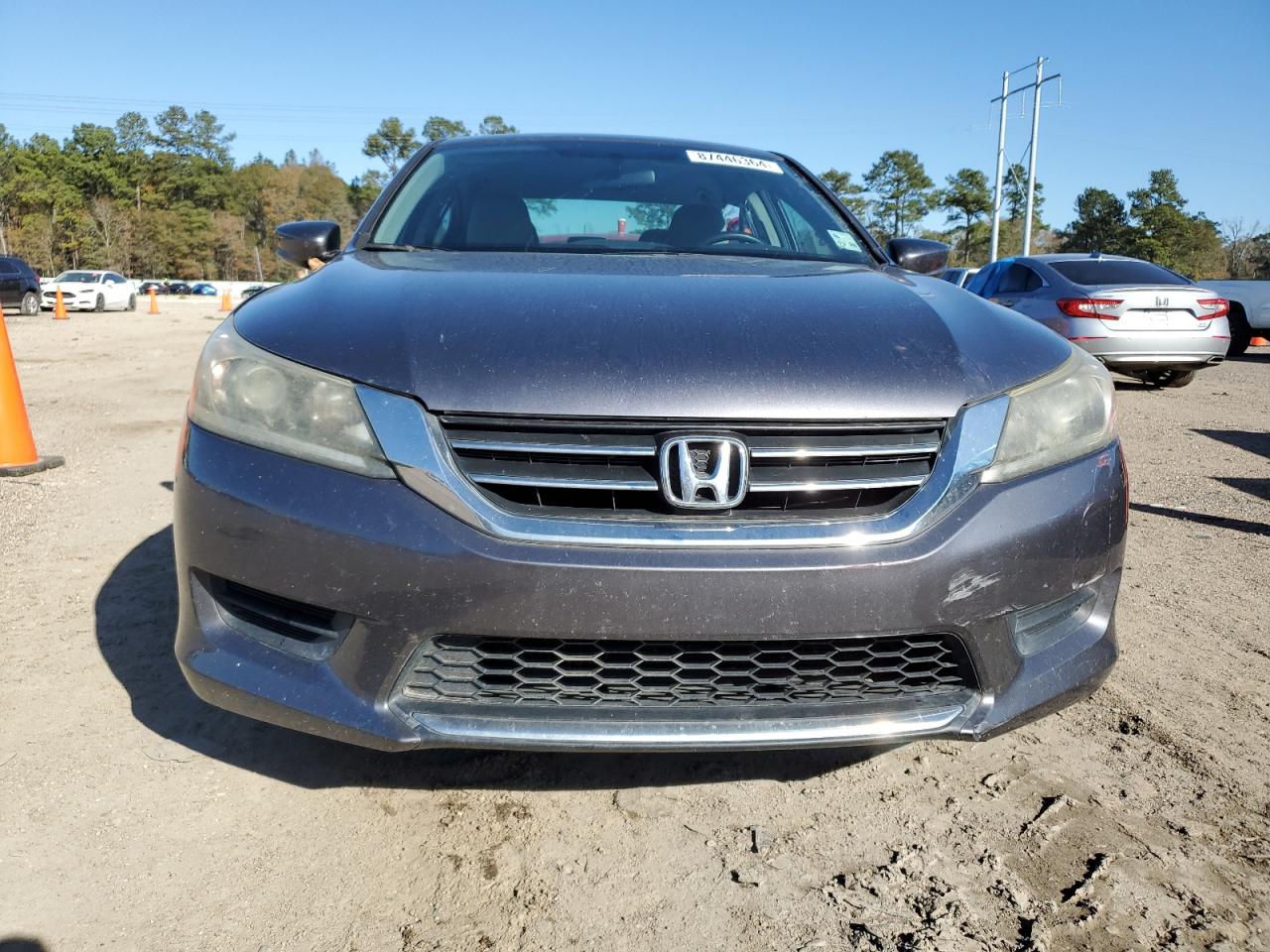 2014 Honda Accord VIN 1HGCR2F38EA033928 Copart auction photo, side damage thumbnail 5