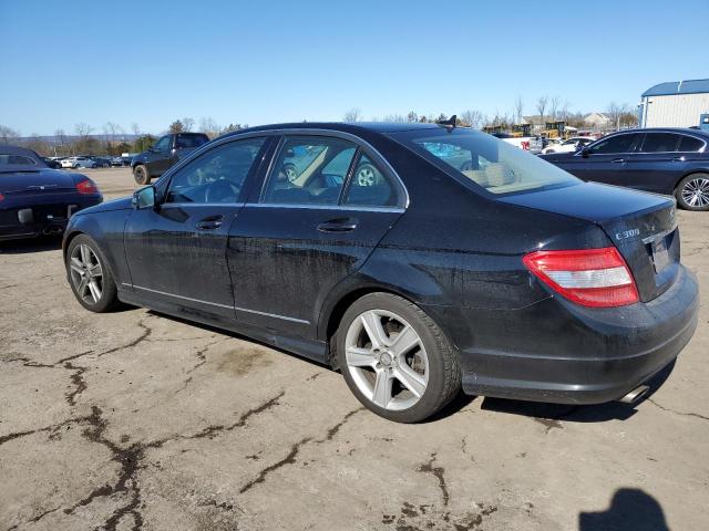 2010 Mercedes-Benz C-klasse VIN WDDGF8BB2AR116880 Copart auction photo, front end damage thumbnail 2