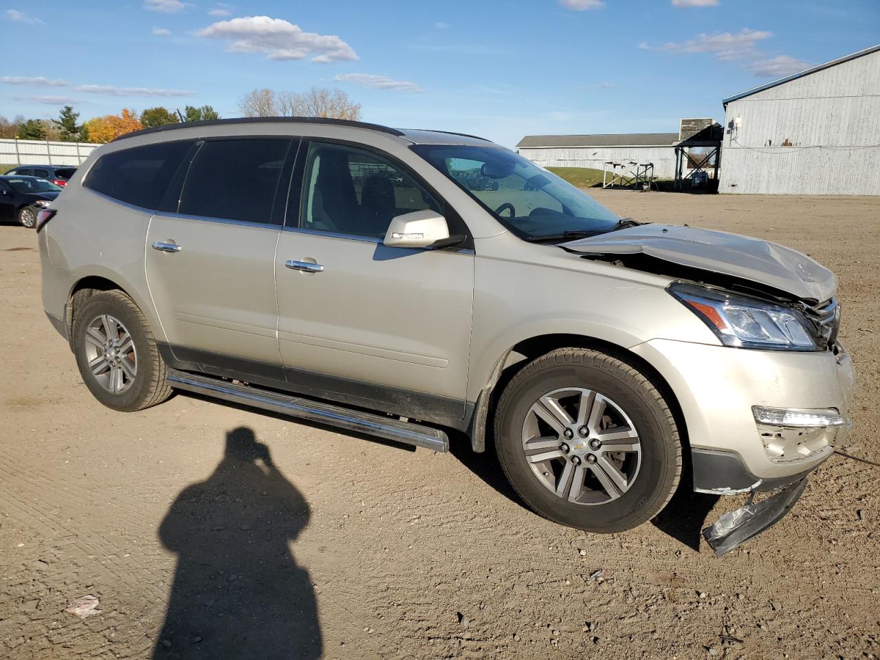 2016 Chevrolet Traverse VIN 1GNKVHKD4GJ304128 Copart auction photo, front end damage thumbnail 4