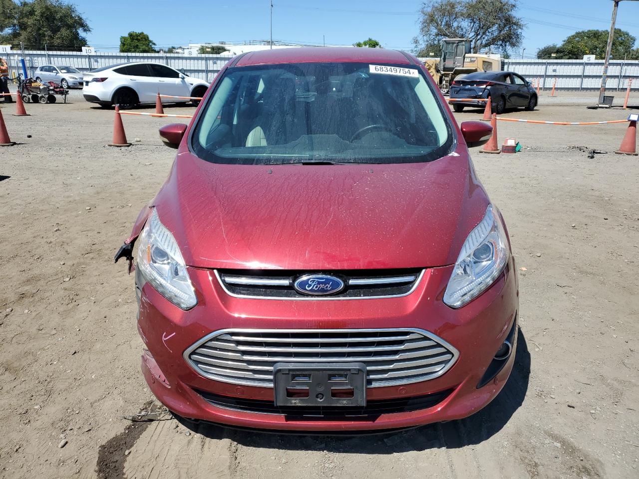 2017 Ford C-MAX VIN 1FADP5DU8HL103772 Copart auction photo, front end damage thumbnail 5