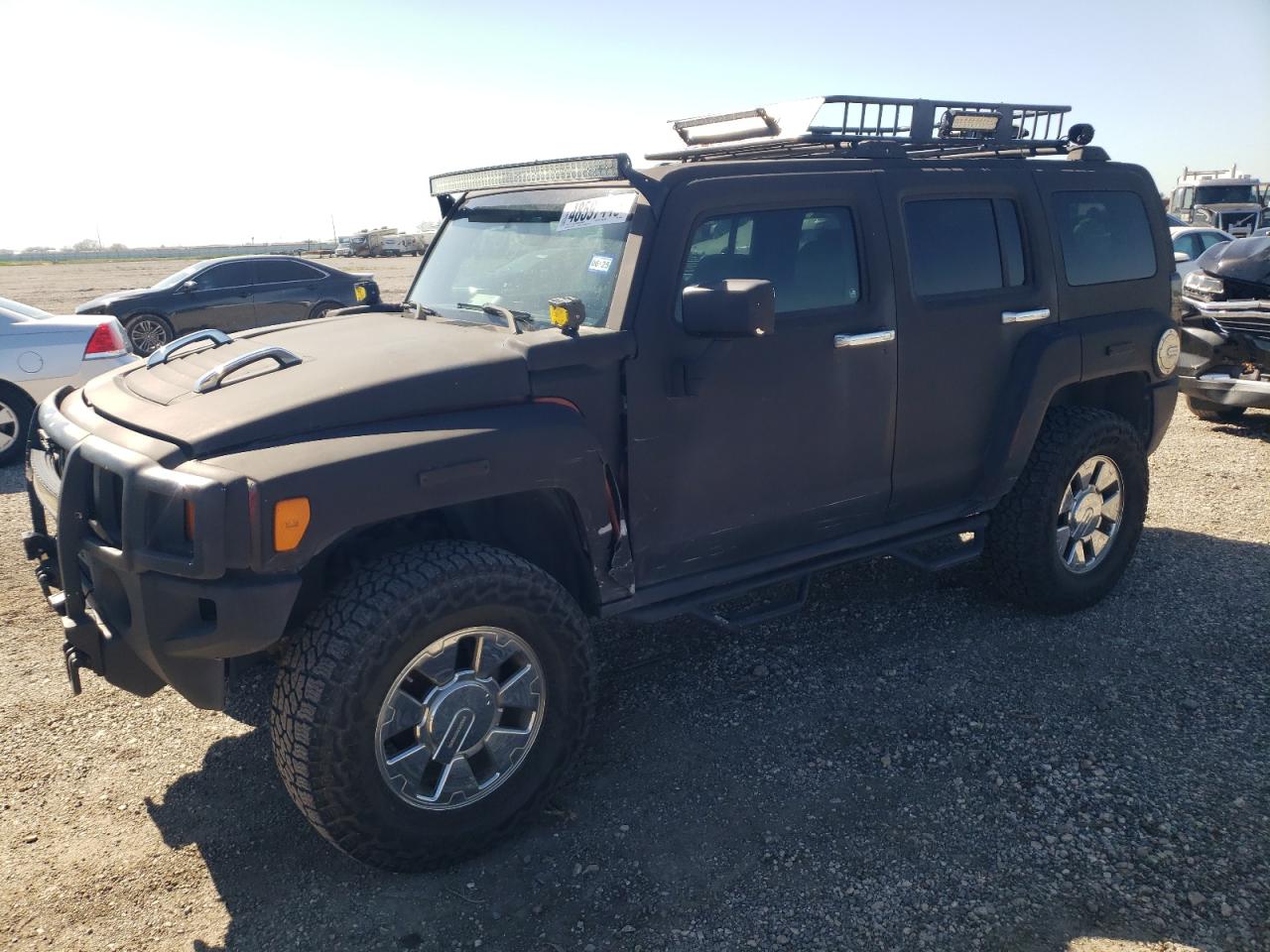 2009 Hummer H3 VIN 5GTEN13EX98146451 - Copart auction photo