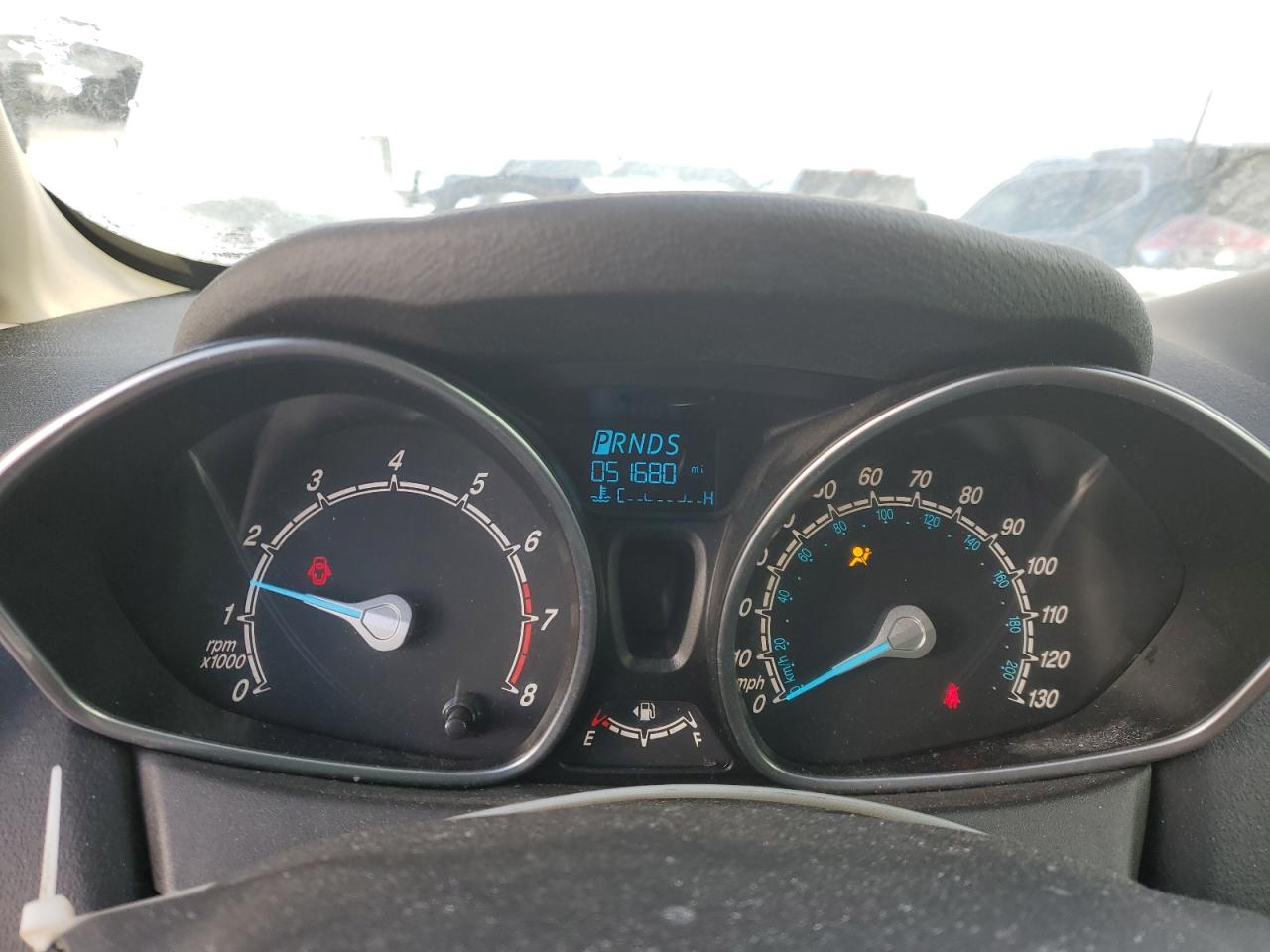 2019 Ford Fiesta VIN 3FADP4EJ6KM122308 Copart auction photo, side damage thumbnail 9