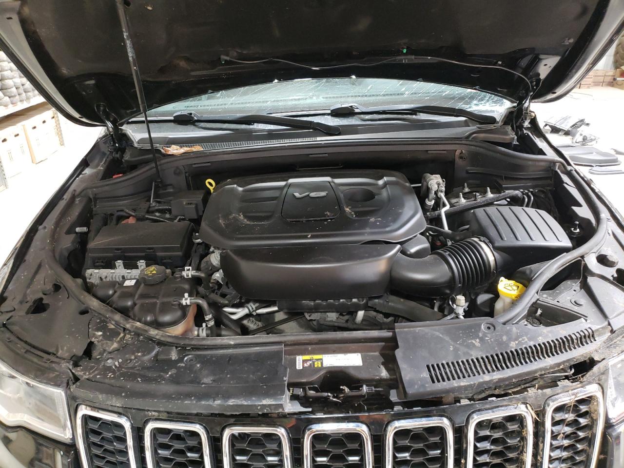 2017 Jeep Grand Cherokee VIN 1C4RJFBG1HC746260 Copart auction photo, rollover damage thumbnail 13
