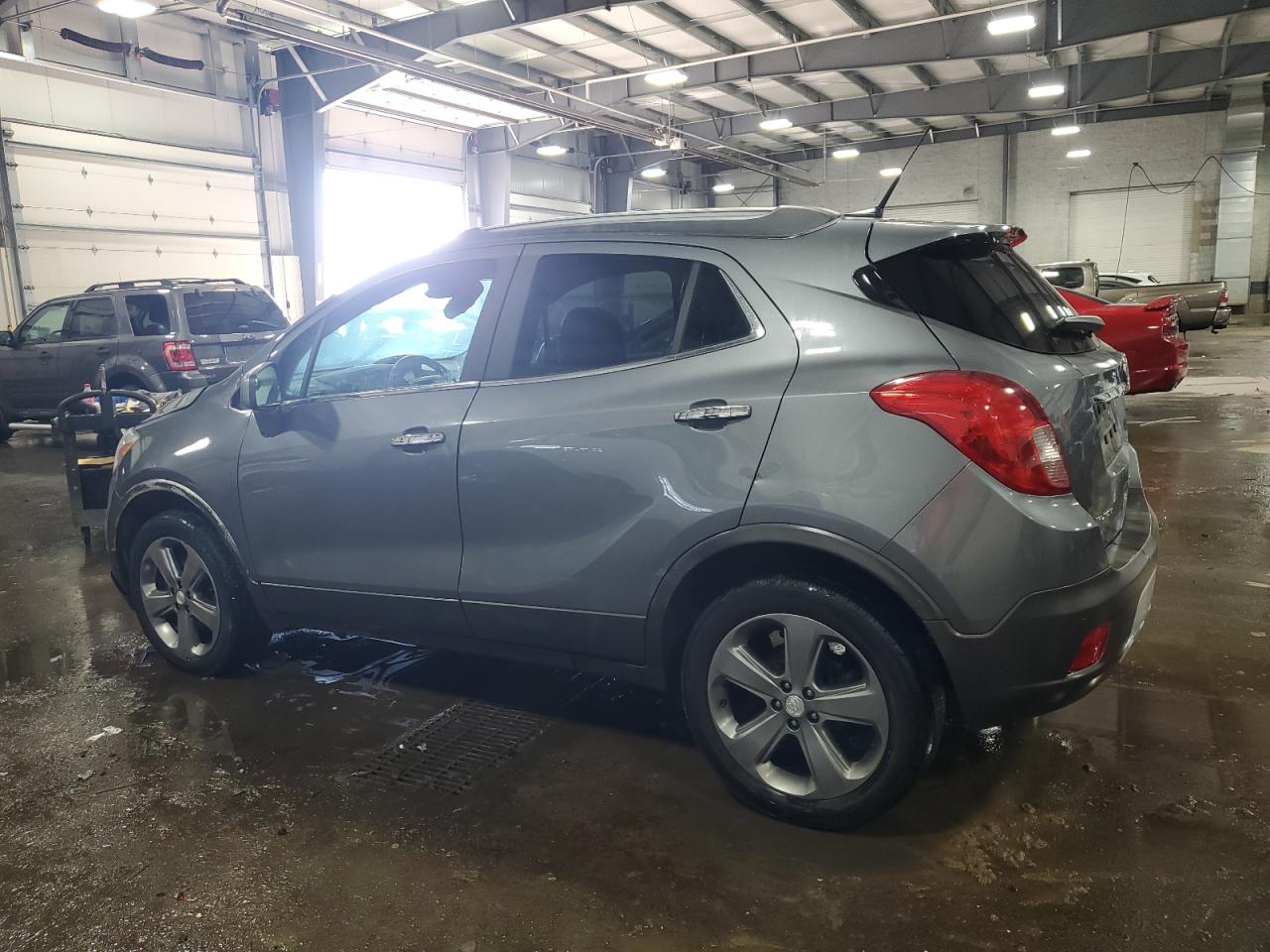 2013 Buick Encore VIN KL4CJESB8DB204815 Copart auction photo, front end / rear end damage thumbnail 2