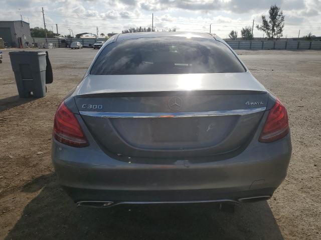 2017 Mercedes-Benz C-klasse VIN 55SWF4KB4HU214841 Copart auction photo, water/flood / mechanical damage thumbnail 6