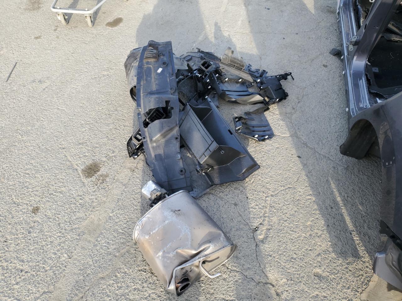 2021 Honda Civic VIN 19XFC2F86ME203031 Copart auction photo, stripped / all over damage thumbnail 12