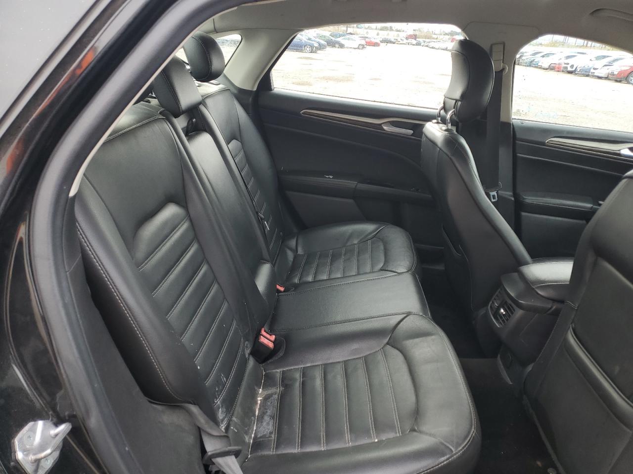 2014 Ford Fusion VIN 3FA6P0HD0ER327850 Copart auction photo, front end / frame damage damage thumbnail 10