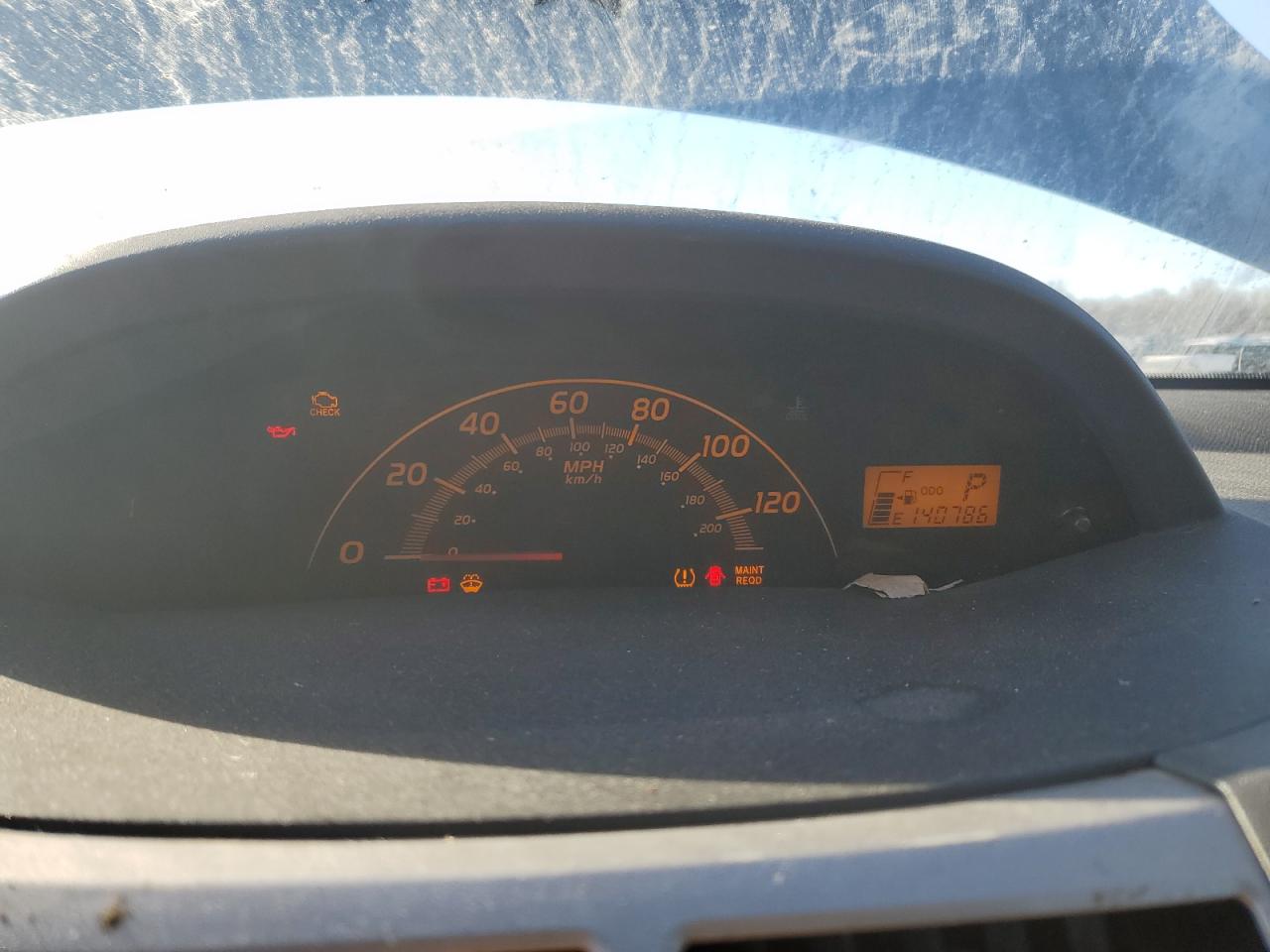 2010 Toyota Yaris VIN JTDJT4K37A5305493 Copart auction photo, mechanical / normal wear damage thumbnail 9