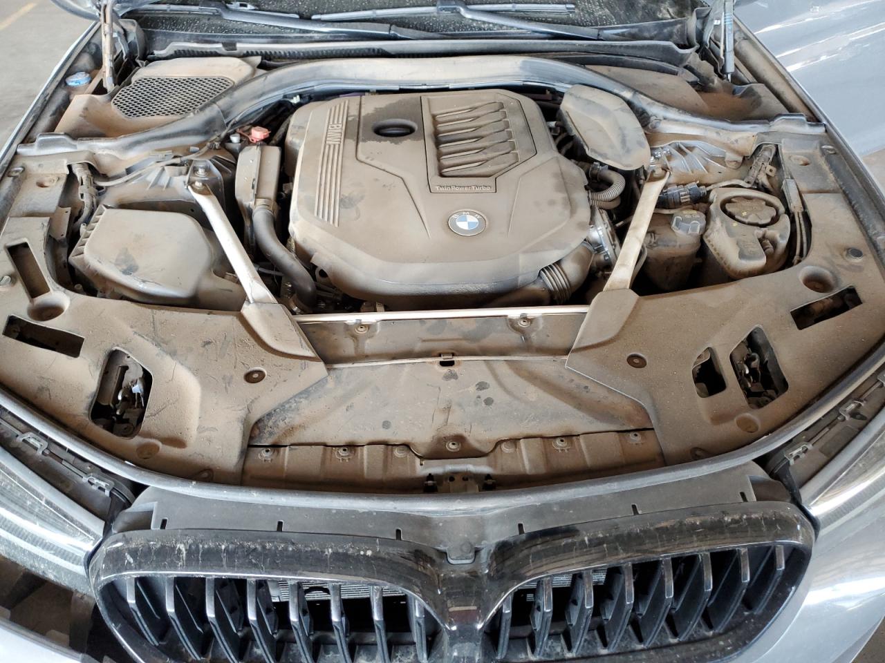 2021 BMW 5er VIN WBA53BJ0XMWX02771 Copart auction photo, side / front end damage thumbnail 11