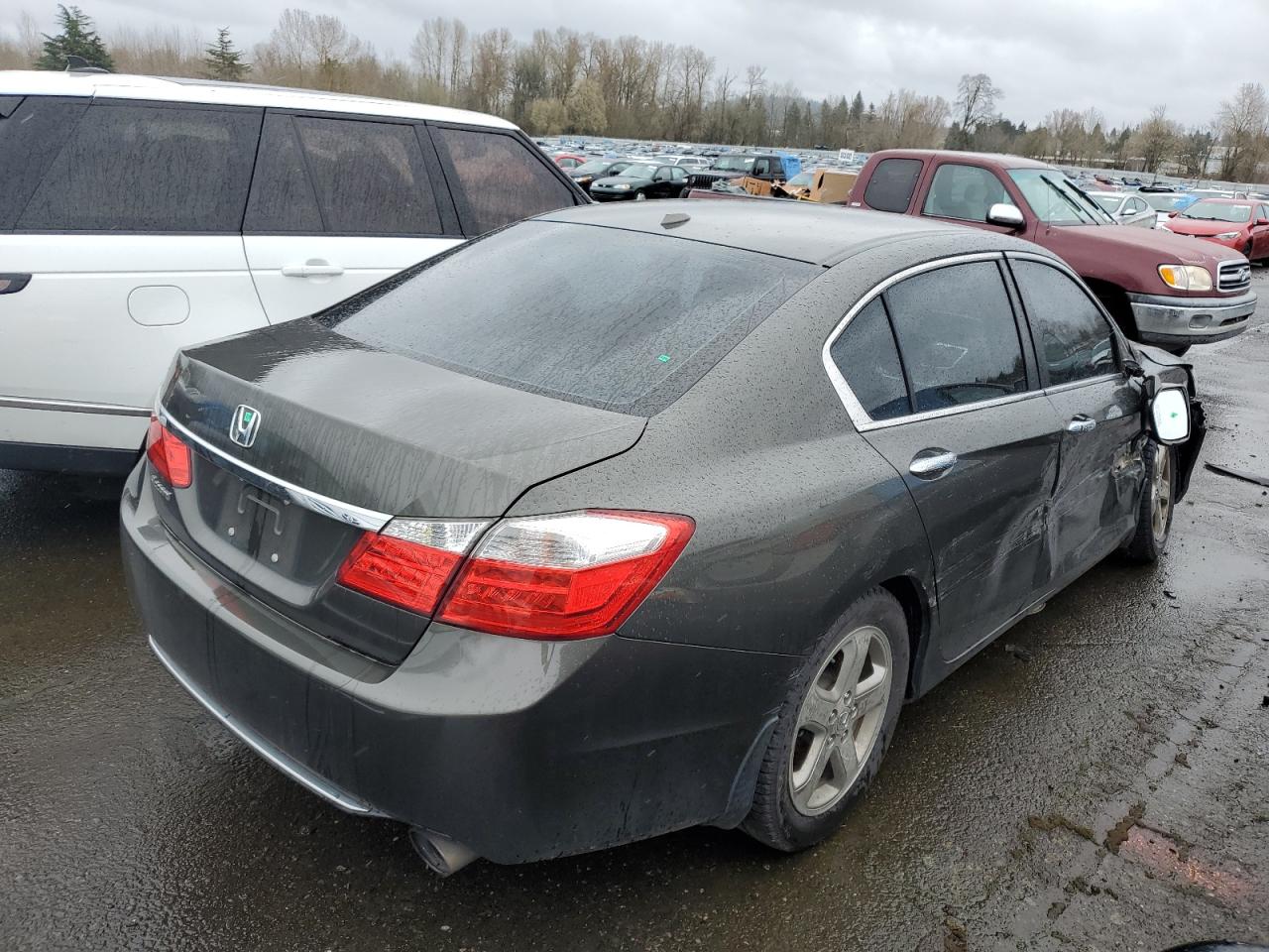 2014 Honda Accord VIN 1HGCR2F87EA135314 Copart auction photo, side / undercarriage damage thumbnail 3