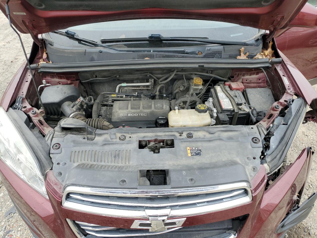 2016 Chevrolet Trax VIN 3GNCJPSB3GL264982 Copart auction photo, front end damage thumbnail 12