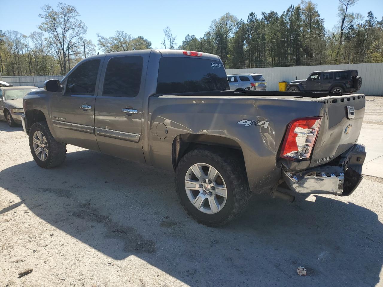 2012 Chevrolet Silverado VIN 3GCPKSE74CG271394 Copart auction photo, rear end damage thumbnail 2