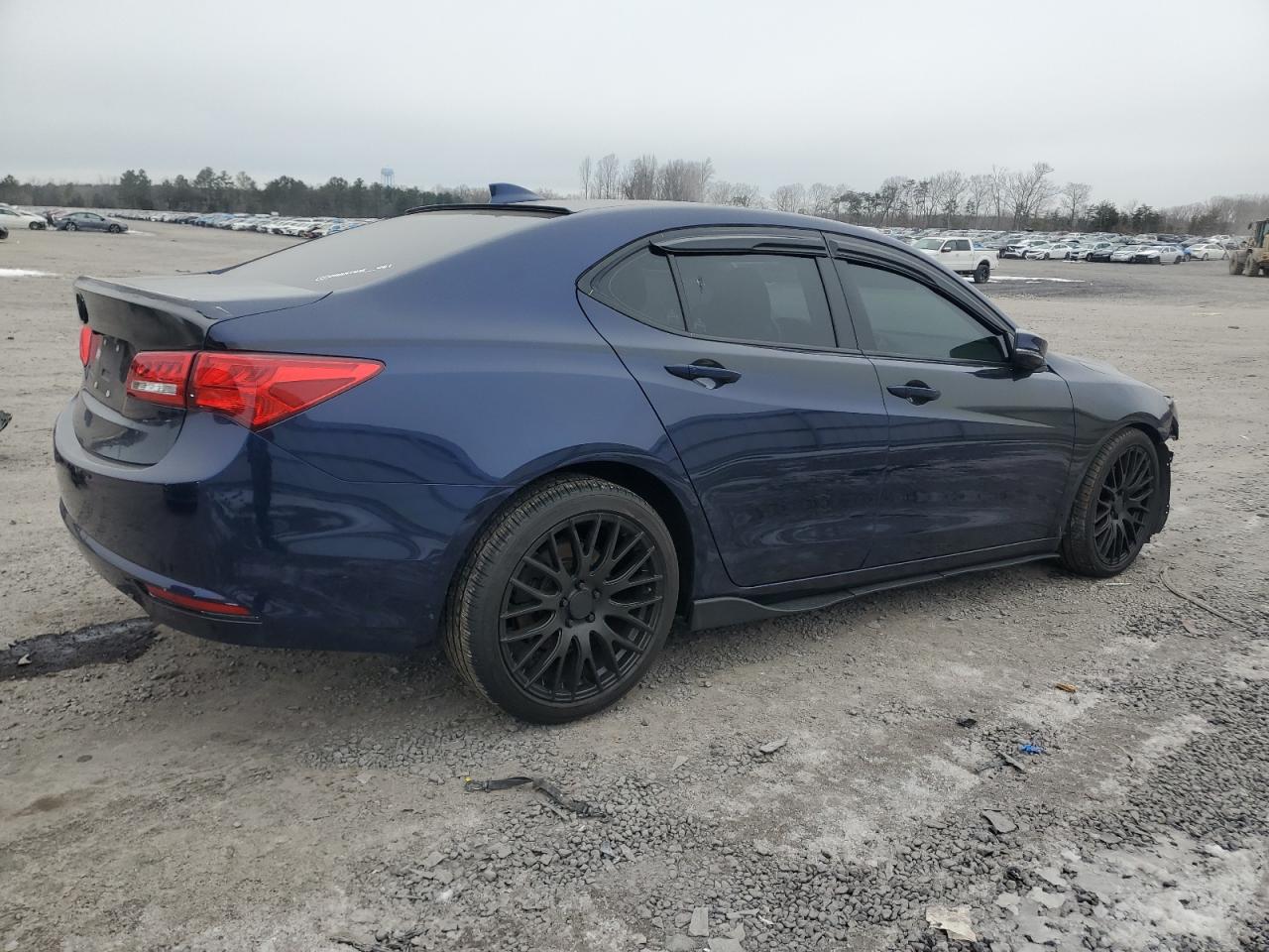 2019 Acura TLX VIN 19UUB1F50KA003970 Copart auction photo, front end / minor dent/scratches damage thumbnail 3