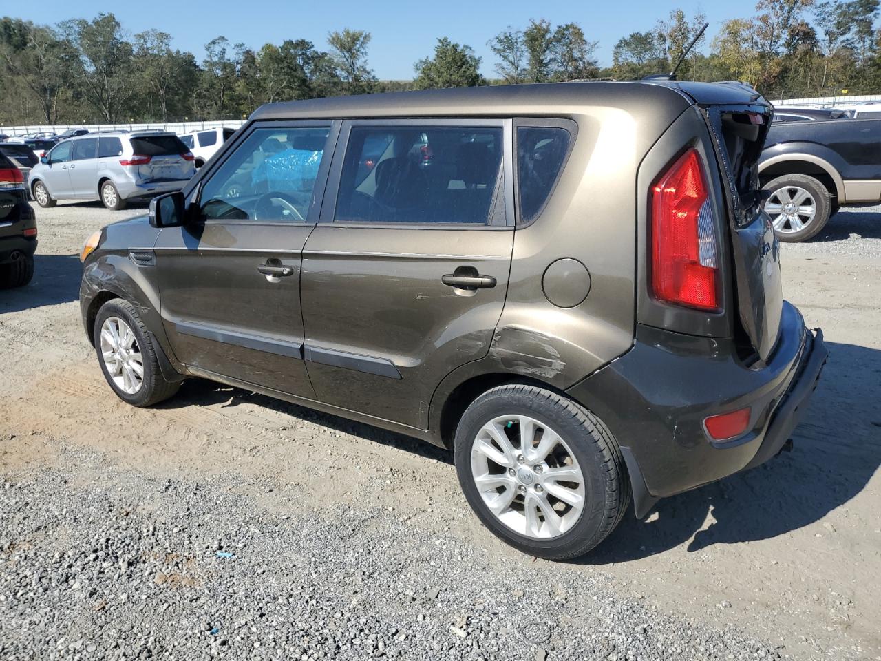 2013 KIA Soul VIN KNDJT2A6XD7539880 Copart auction photo, rear end / front end damage thumbnail 2