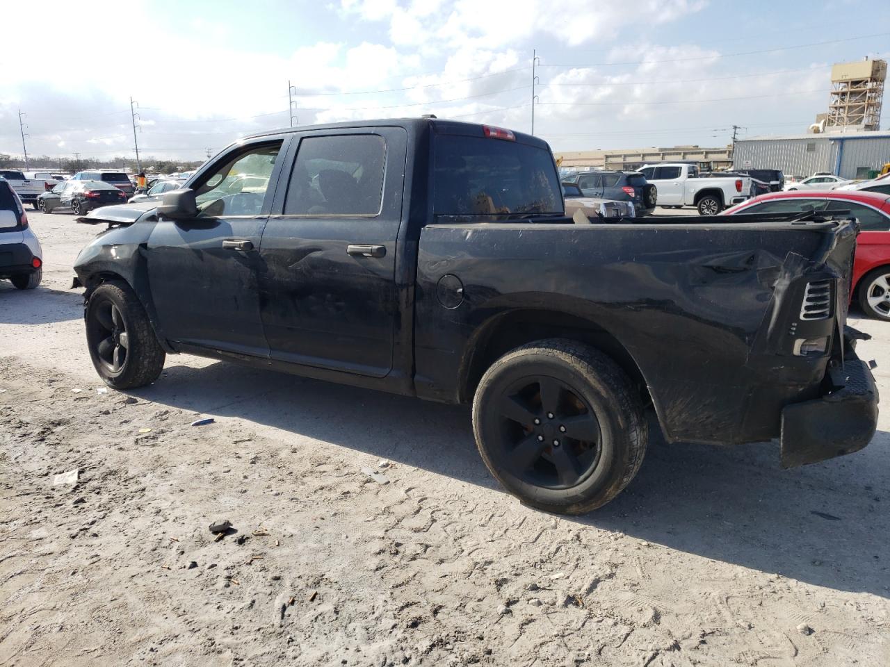 2015 RAM 1500 VIN 1C6RR6KT2FS500947 Copart auction photo, front end / rear end damage thumbnail 2