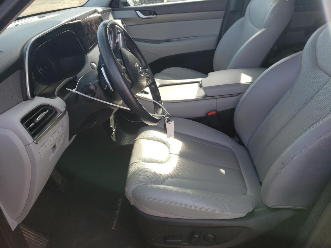 2021 Hyundai Palisade VIN KM8R44HE2MU213321 Copart auction photo, front end / rear end damage thumbnail 7