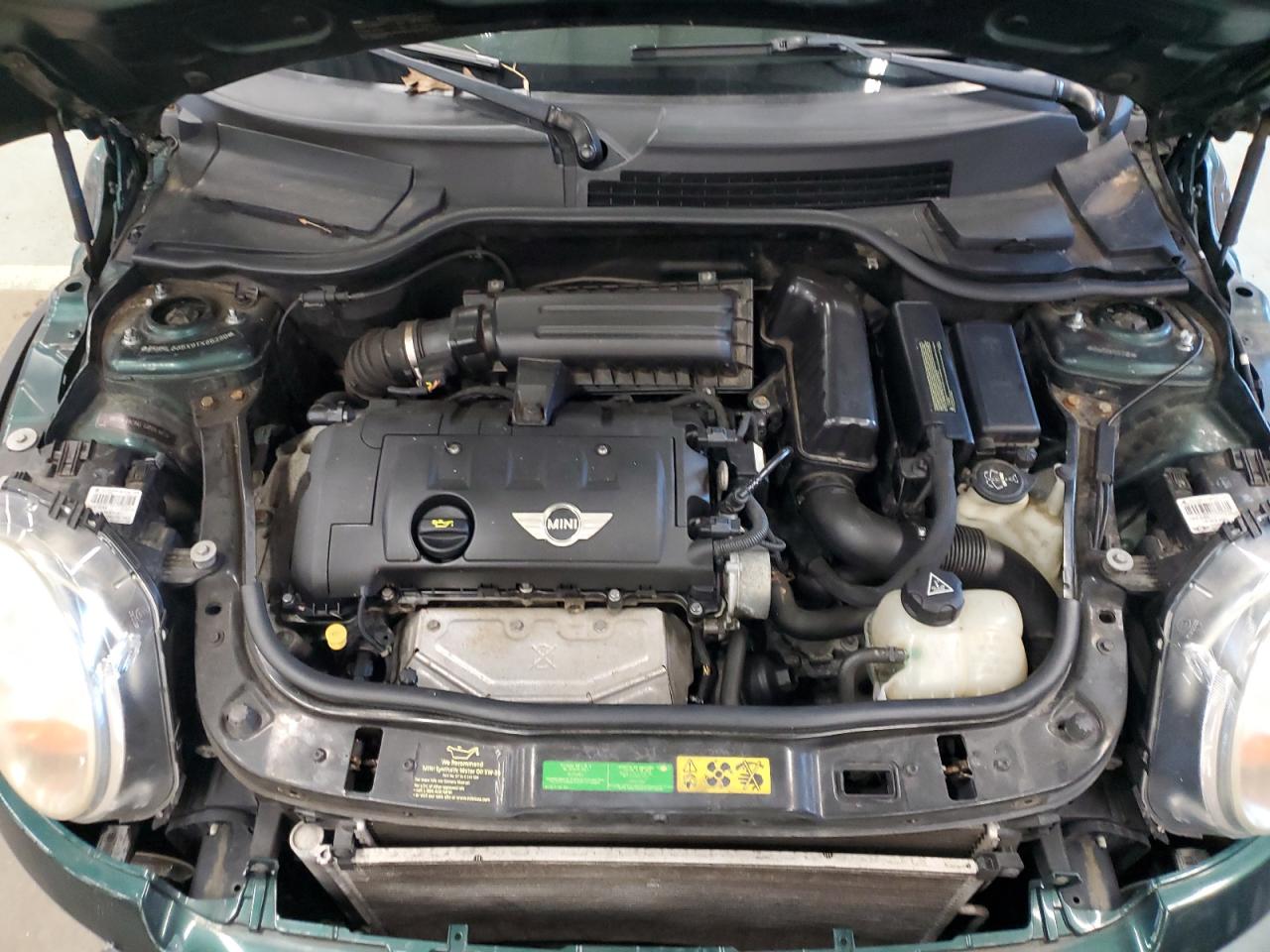 2009 MINI Cooper VIN WMWML335X9TX36230 Copart auction photo, front end / minor dent/scratches damage thumbnail 11