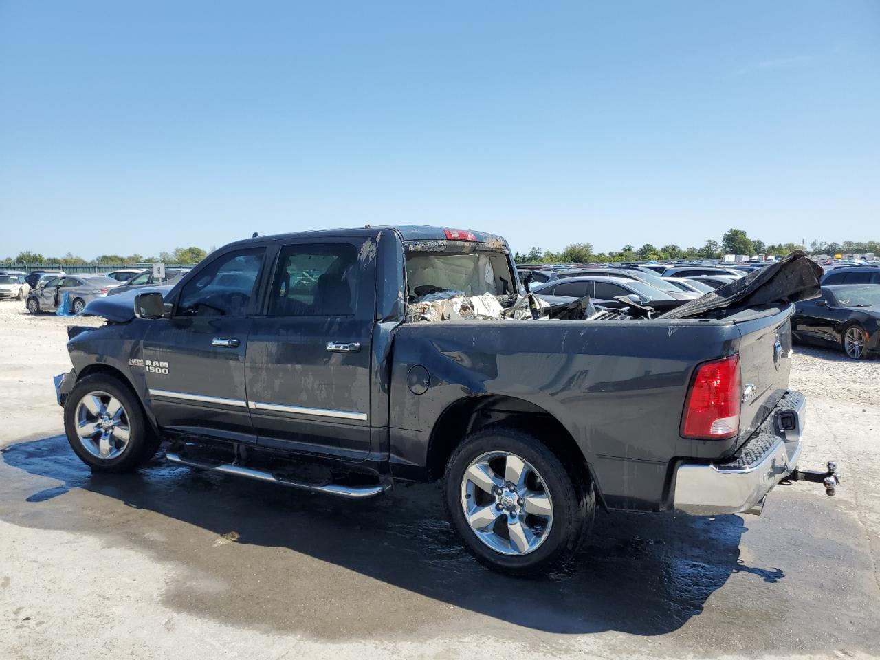 2016 RAM 1500 VIN 3C6RR7LT9GG214574 Copart auction photo, front end / all over damage thumbnail 2