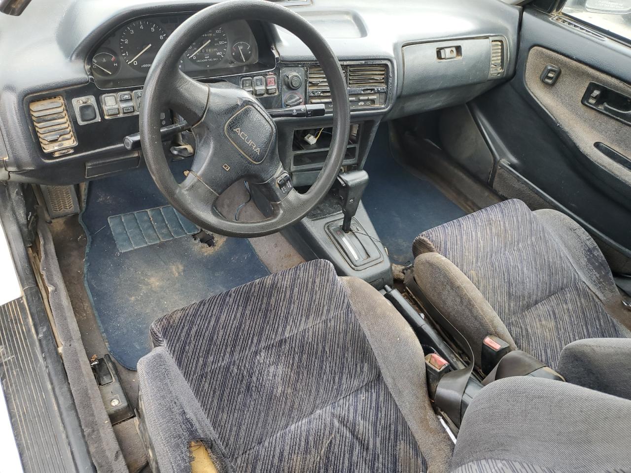 1991 Acura Integra VIN JH4DB1669MS009690 Copart auction photo, vandalism damage thumbnail 8