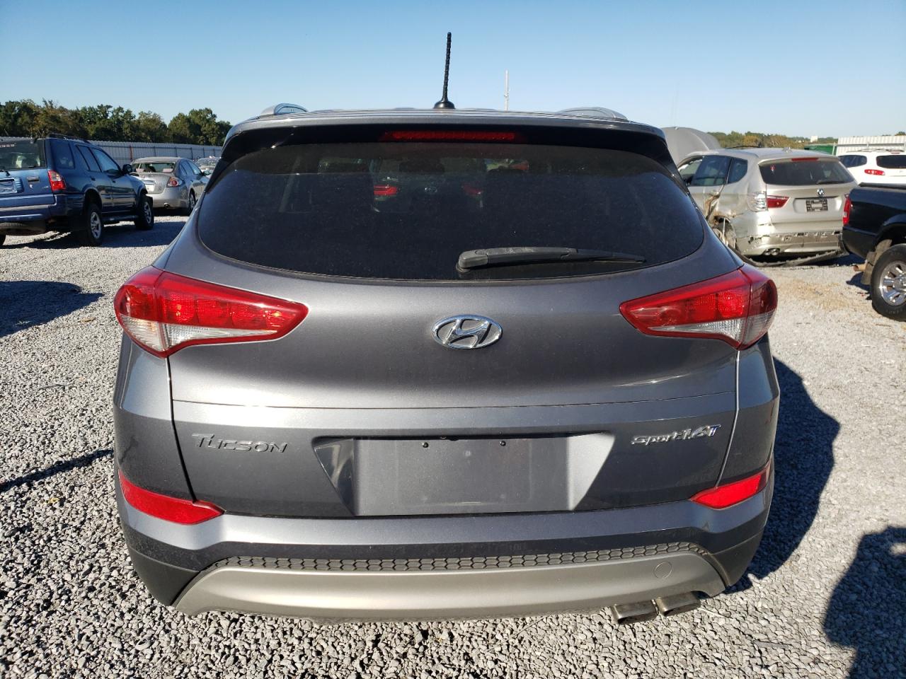 2016 Hyundai Tucson VIN KM8J33A2XGU230799 Copart auction photo, undercarriage damage thumbnail 6