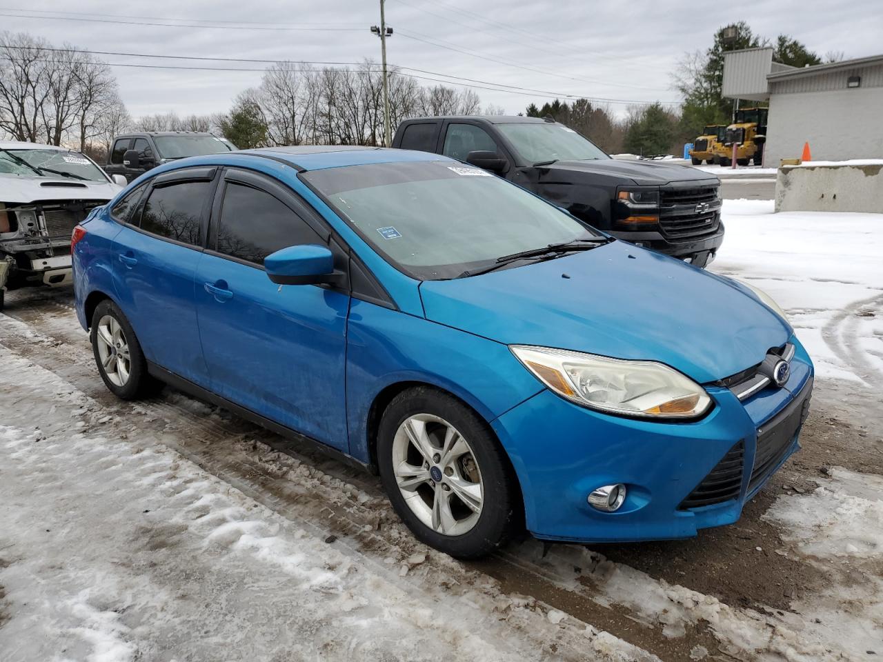 2012 Ford Focus VIN 1FAHP3F24CL152770 Copart auction photo, rear end / front end damage thumbnail 4