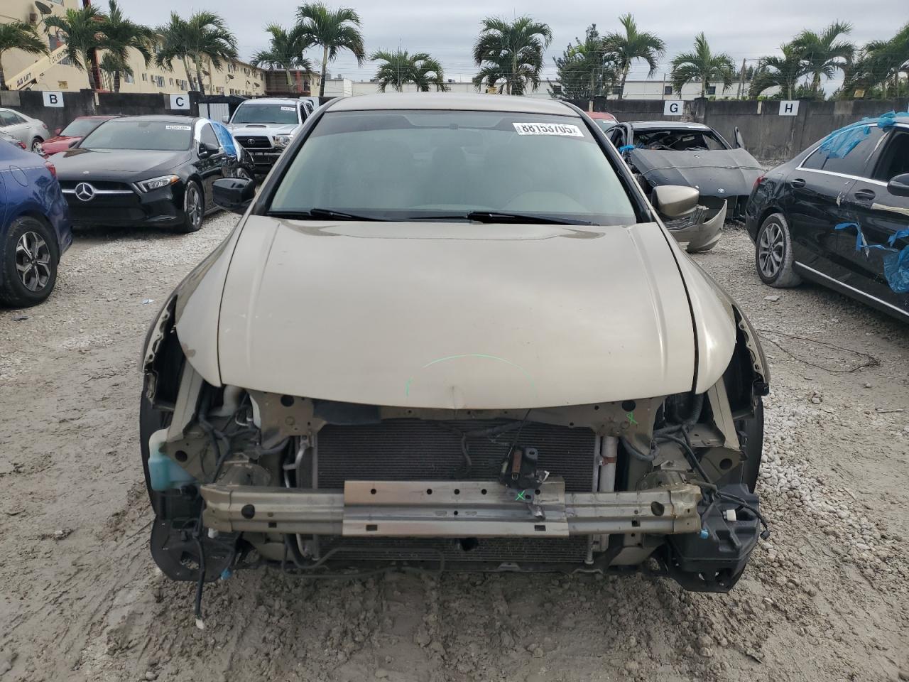 2009 Honda Accord VIN 1HGCP26429A094454 Copart auction photo, front end damage thumbnail 5