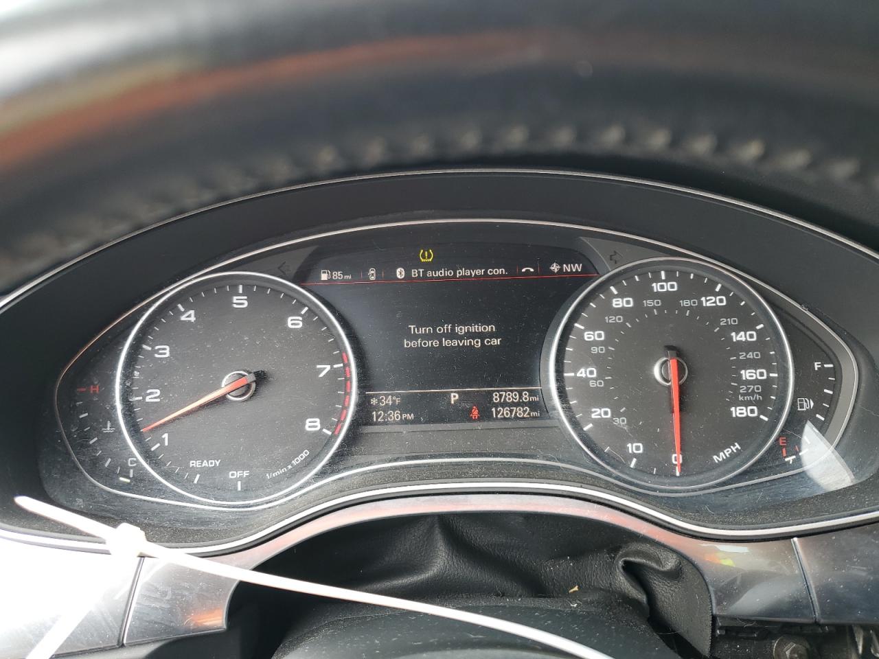 2016 Audi A6 VIN WAUGFAFC4GN149557 Copart auction photo, front end damage thumbnail 9