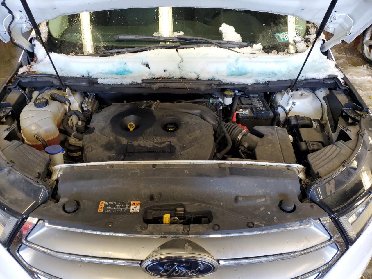 2018 Ford Edge VIN 2FMPK4K93JBB71347 Copart auction photo, rear end damage thumbnail 12