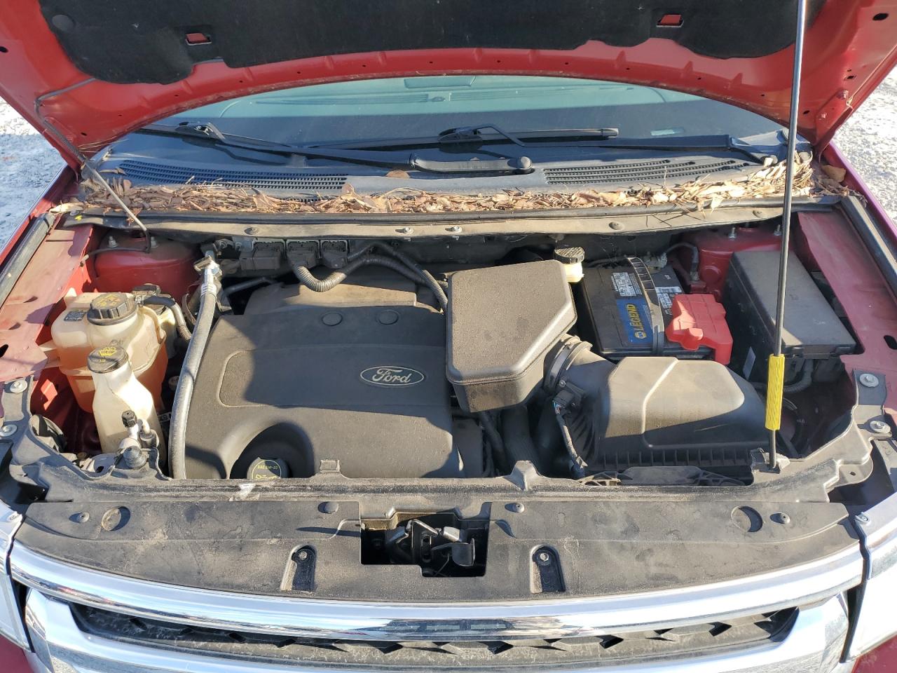2014 Ford Edge VIN 2FMDK3KC0EBB34853 Copart auction photo, all over damage thumbnail 12