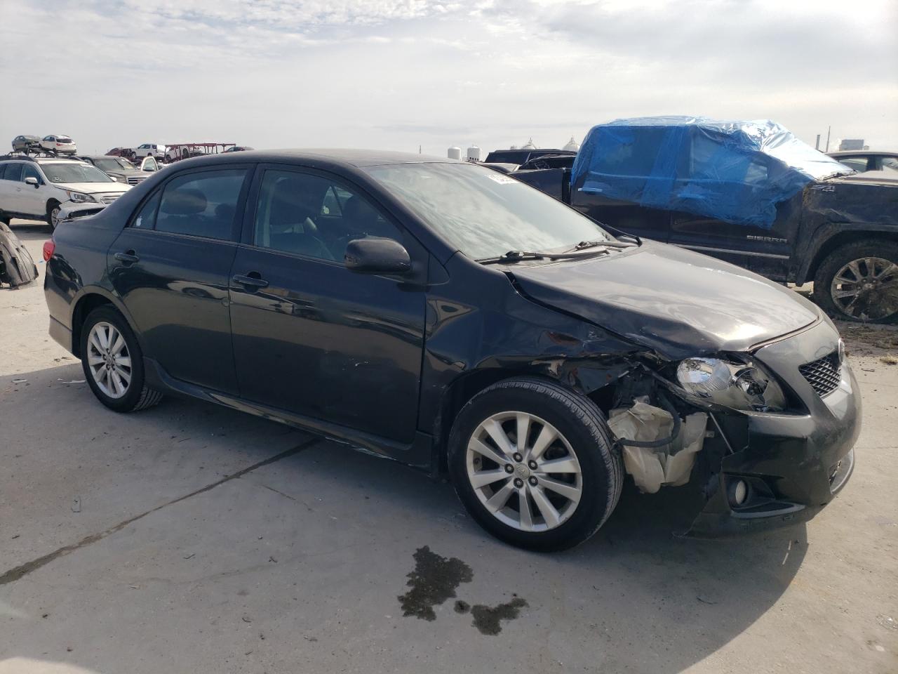 2009 Toyota Corolla VIN 1NXBU40E69Z130530 Copart auction photo, front end damage thumbnail 4