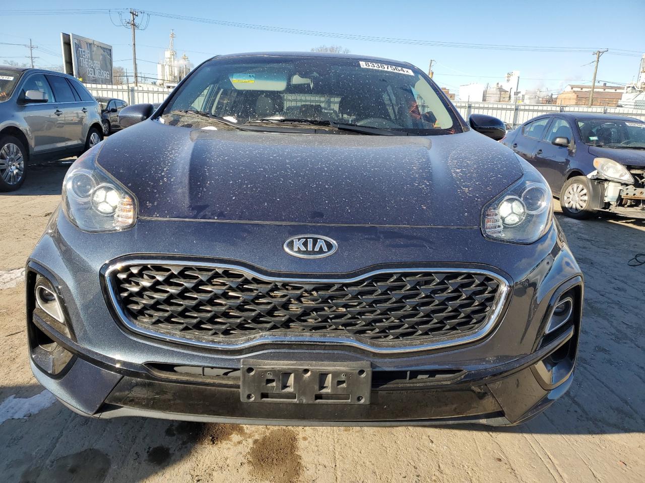 2020 KIA Sportage VIN KNDPMCAC4L7775443 Copart auction photo, all over damage thumbnail 5