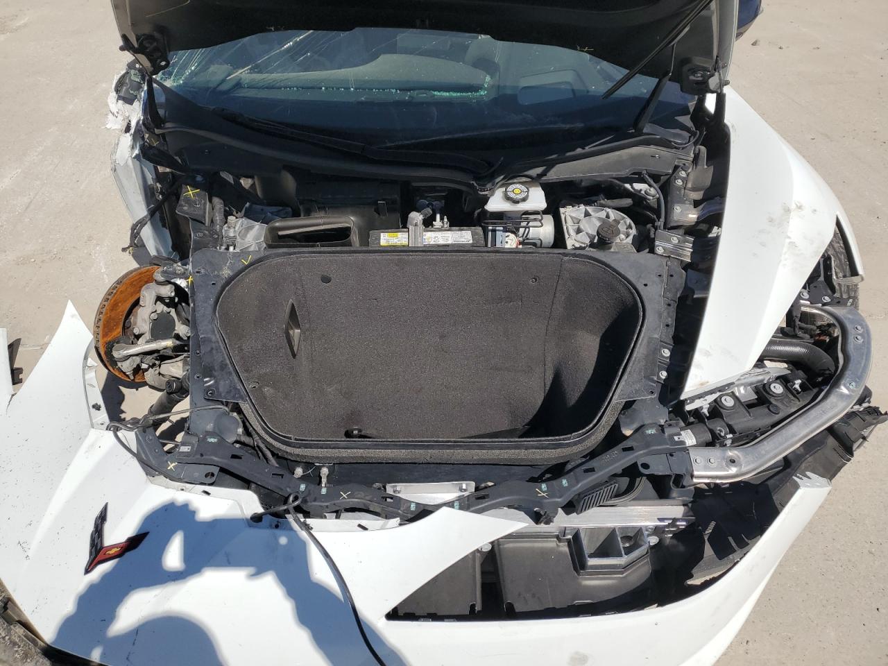 2023 Chevrolet Corvette VIN 1G1YB2D40P5125348 Copart auction photo, front end damage thumbnail 12