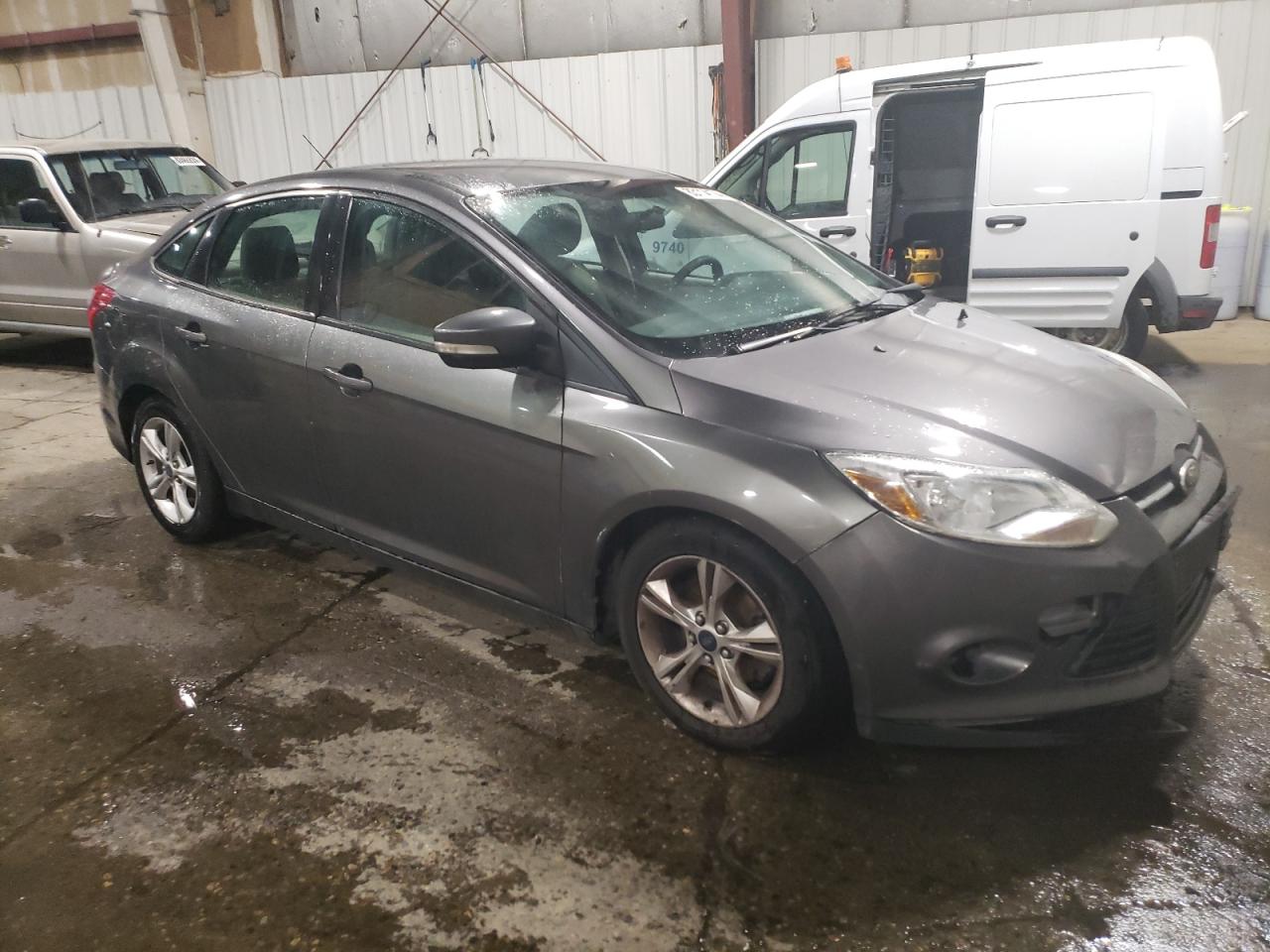 2014 Ford Focus VIN 1FADP3F27EL296055 Copart auction photo, normal wear damage thumbnail 4