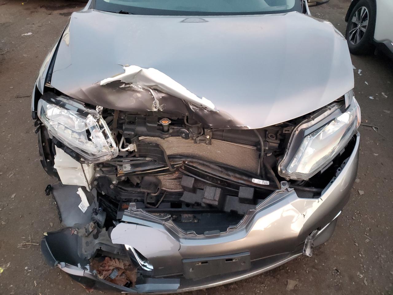 2016 Nissan Rogue VIN KNMAT2MV5GP714169 Copart auction photo, front end damage thumbnail 12