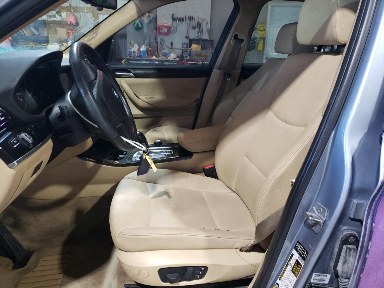 2014 BMW X3 VIN 5UXWX9C58E0D25067 Copart auction photo, normal wear damage thumbnail 7