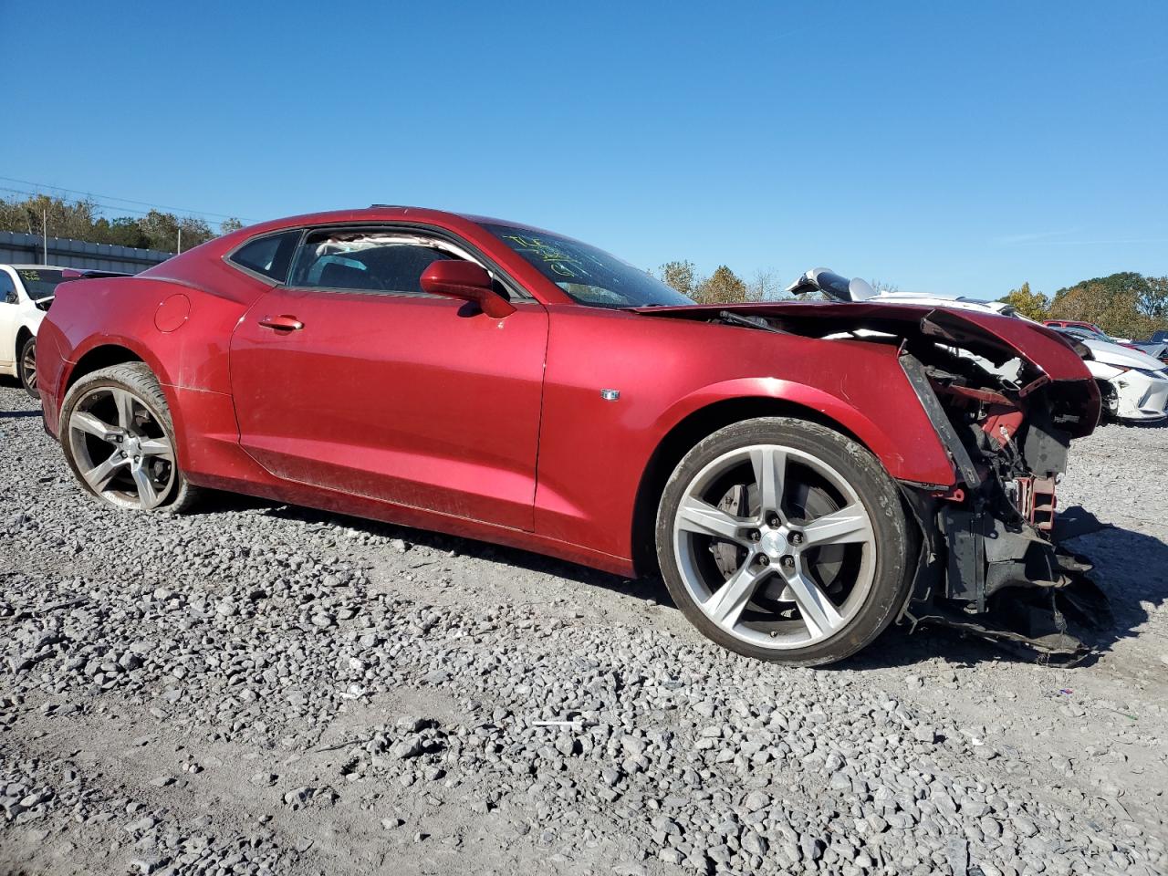 2017 Chevrolet Camaro VIN 1G1FH1R71H0178531 Copart auction photo, front end / all over damage thumbnail 4
