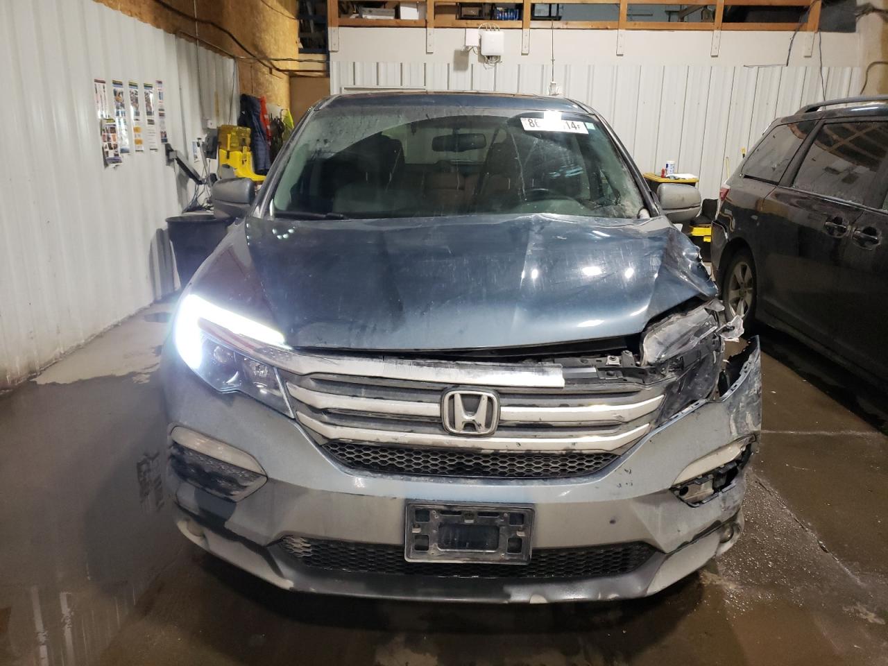 2017 Honda Pilot VIN 5FNYF6H85HB039159 Copart auction photo, all over damage thumbnail 5