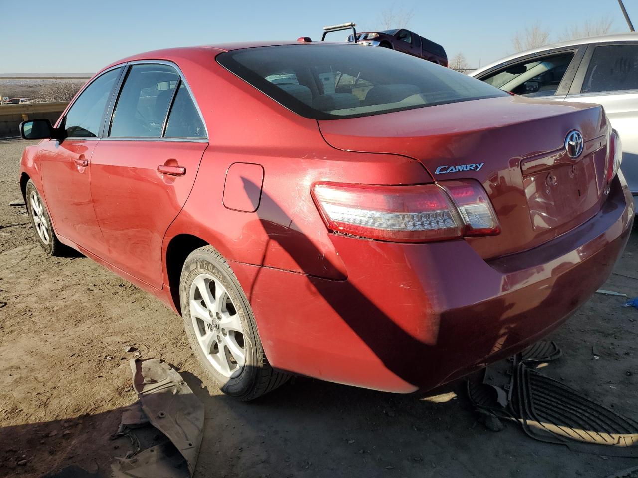 2011 Toyota Camry VIN 4T4BF3EK6BR136987 Copart auction photo, rear end damage thumbnail 2