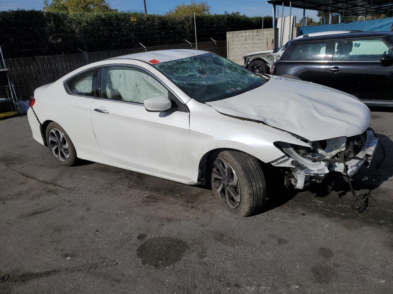 2017 Honda Accord VIN 1HGCT1B30HA006857 Copart auction photo, all over / undercarriage damage thumbnail 4