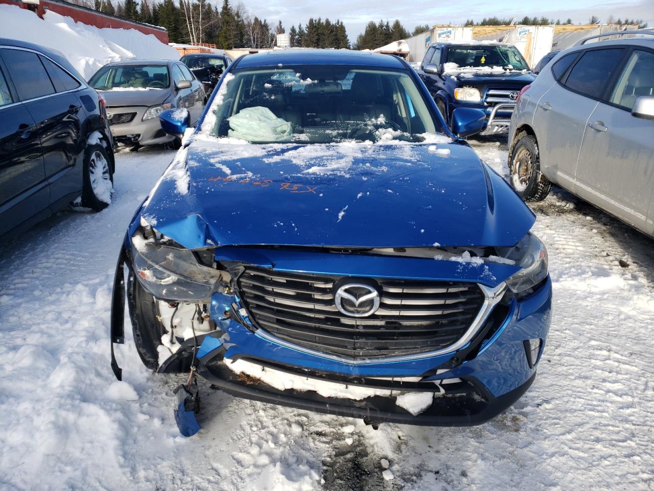 2016 Mazda CX-3 VIN JM1DKBC76G0109282 Copart auction photo, front end damage thumbnail 5