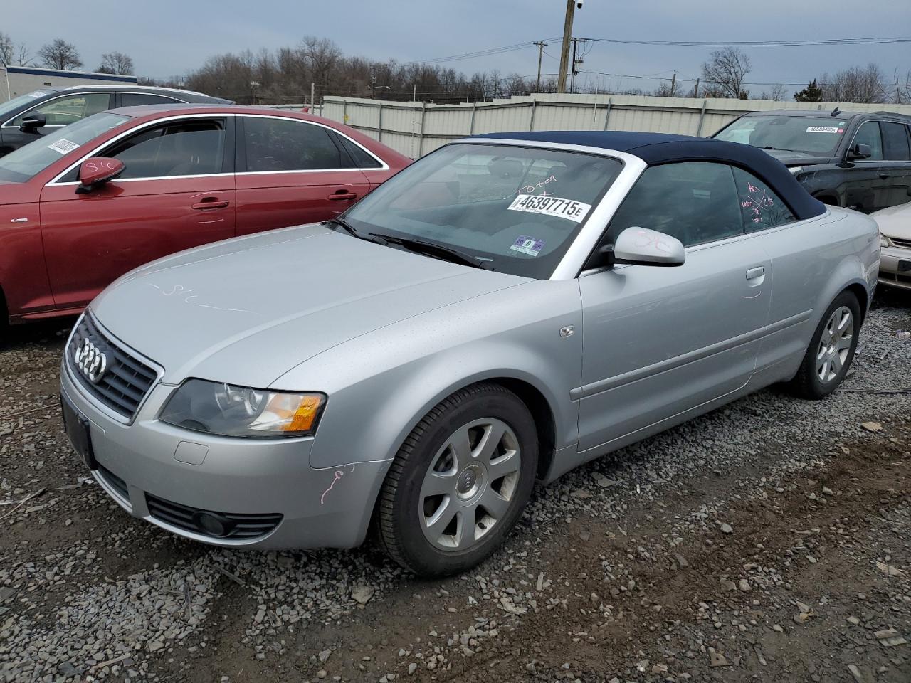 2004 Audi A4 VIN WAUAT48H94K015634