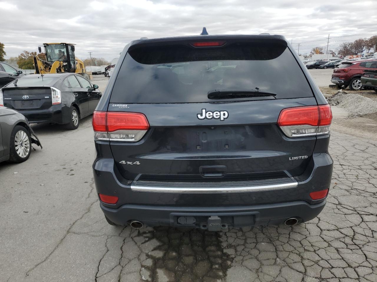 2014 Jeep Grand Cherokee VIN 1C4RJFBG5EC187114 Copart auction photo, front end / side damage thumbnail 6