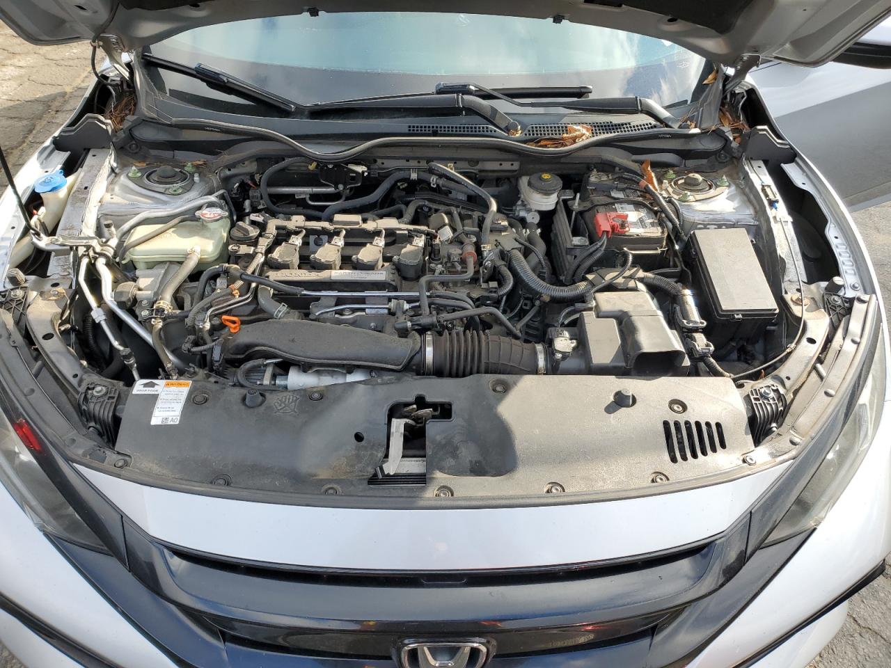 2018 Honda Civic VIN SHHFK7H55JU412784 Copart auction photo, rear end damage thumbnail 11