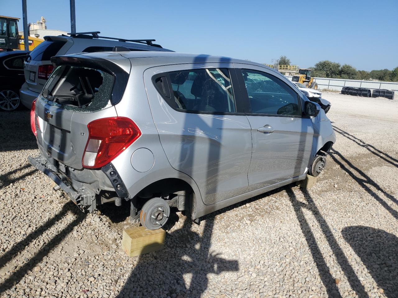 2021 Chevrolet Spark VIN KL8CD6SA6MC745763 Copart auction photo, undercarriage / front end damage thumbnail 3