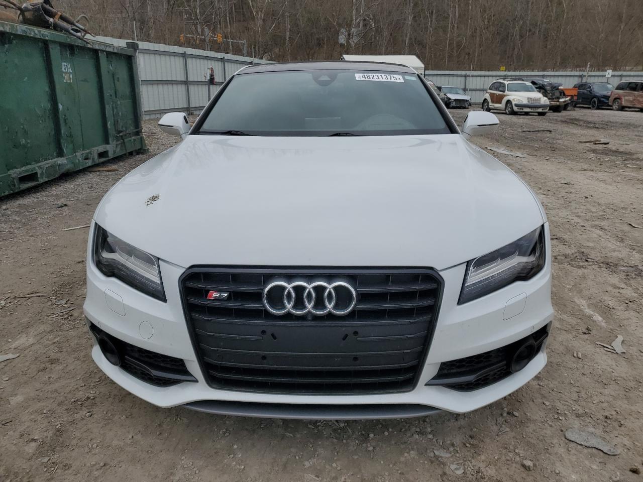 2015 Audi S7 VIN WAUW2AFC0FN035996 Copart auction photo, front end / undercarriage damage thumbnail 5