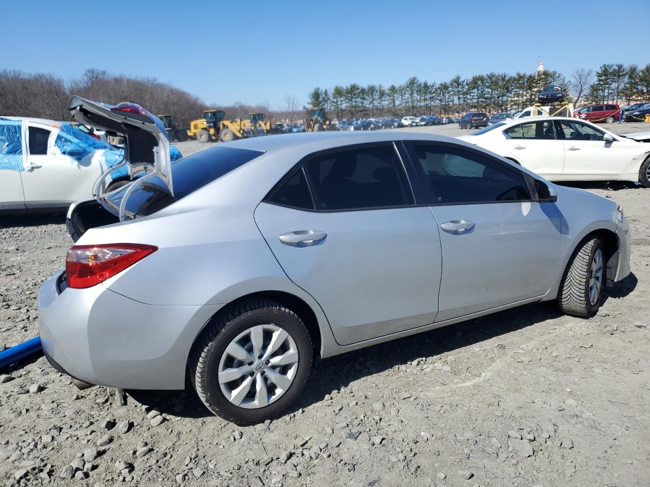 2017 Toyota Corolla VIN 5YFBURHE7HP572119 Copart auction photo, rear end damage thumbnail 3
