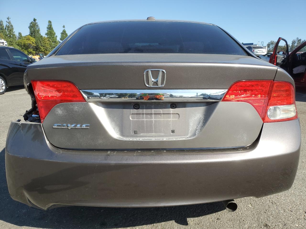 2010 Honda Civic VIN 2HGFA1F82AH502503 Copart auction photo, all over damage thumbnail 6