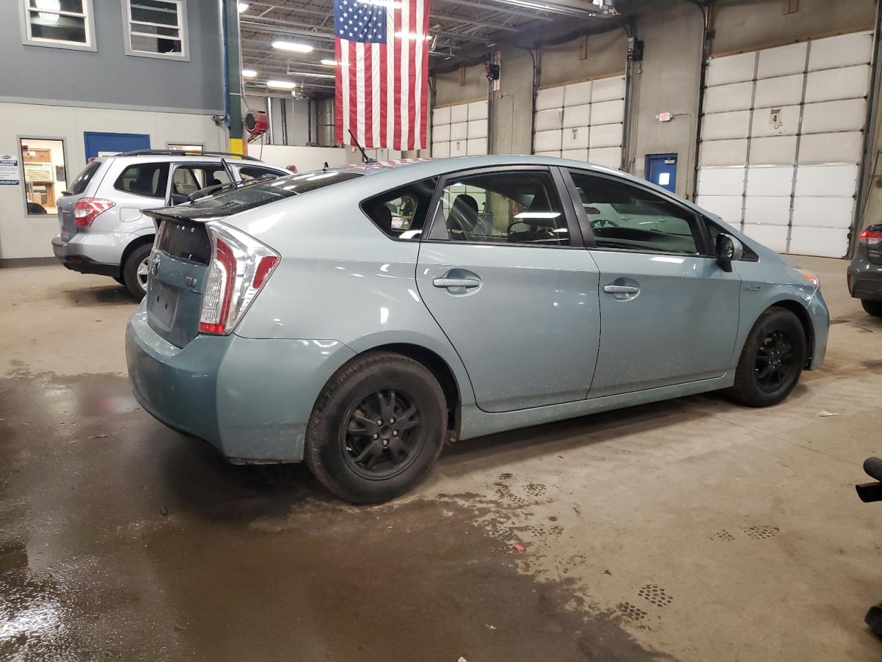 2012 Toyota Prius VIN JTDKN3DU3C5488540 Copart auction photo, side damage thumbnail 3