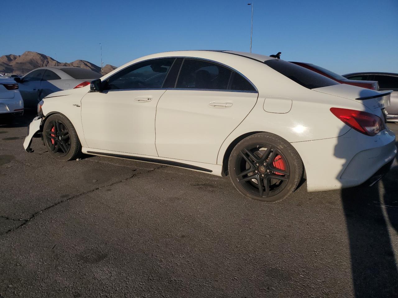 2014 Mercedes-Benz CLA-klasse VIN WDDSJ5CB9EN142167 Copart auction photo, front end damage thumbnail 2